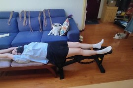 白袜一字固定挠痒TK下 - M877